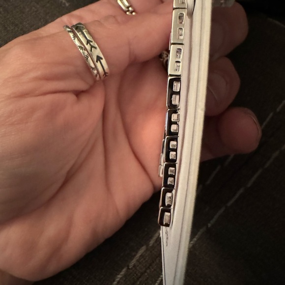 NWT: Sterling Forever BIANCA CZ Sleek Dangle Drop Earrings - Picture 7 of 9